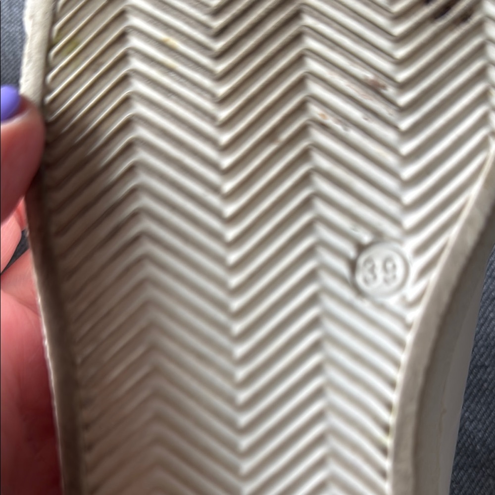 Mint Velvet Women's White Leather Sneakers - Picture 12 of 14
